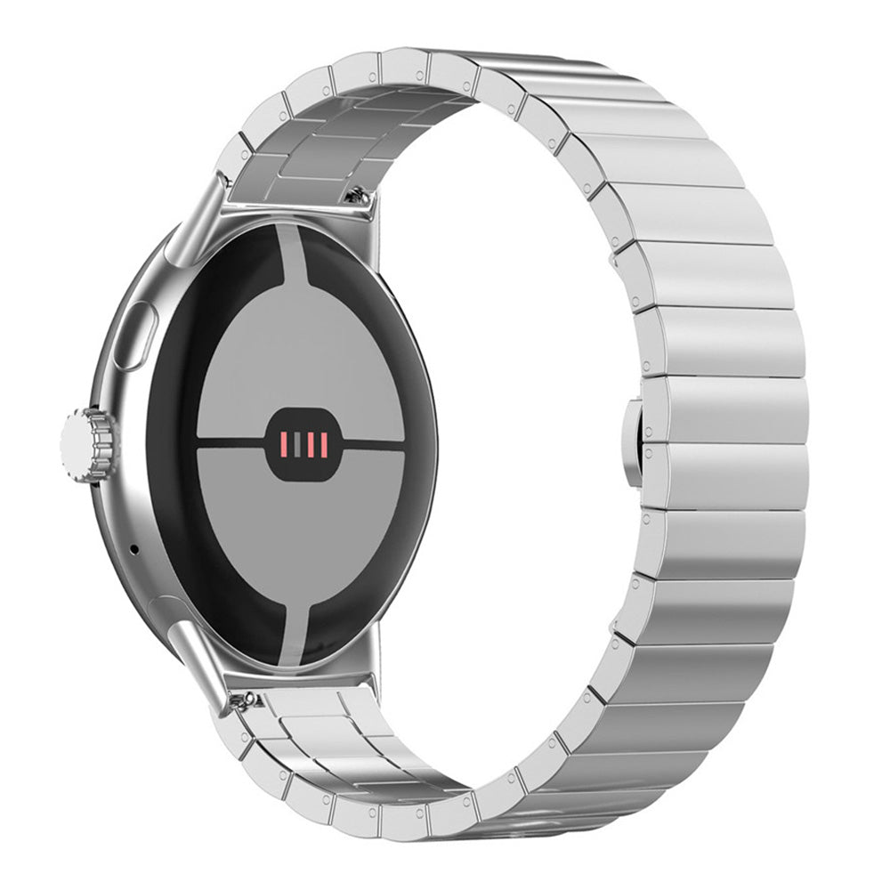 For Google Pixel Watch 2 Pixel Watch Quick Release Metal Band Butterfly Buckle Clasp Bracelet Watch Strap For Google Pixel Watch 2 Pixel Watch Quick Release Metal Band Butterfly Buckle Clasp Bracelet Watch Strap